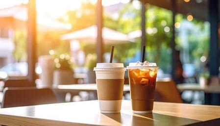 ドリンクをこぼさずに持ち運ぶ裏ワザ※画像はAIが作成したイメージです（Giman/stock.adobe.com）