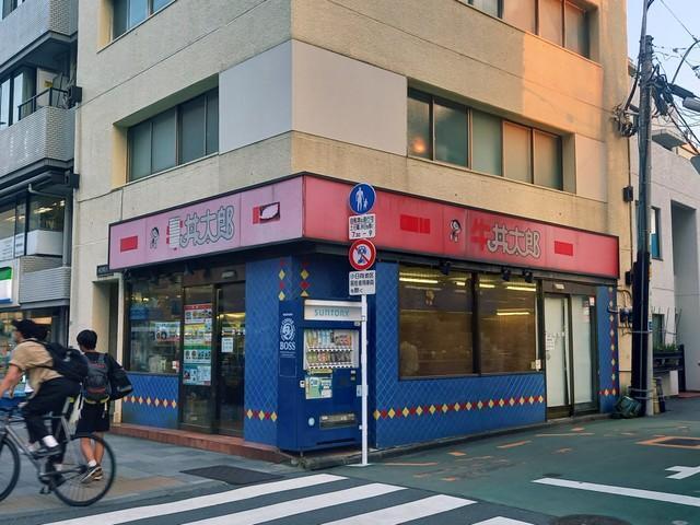 かつて都内に展開していた牛丼太郎。2012年の倒産後にリスタートした丼太郎も今や残り1店舗に（隼のぶをさん提供）