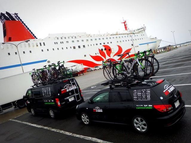 福井さんが乗船したさんふらわあ号（福井響さん提供）