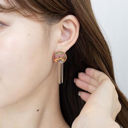 耳で揺れるのは…湯切りした麺！？　日清焼そばU.F.O.のオシャレ心に「売ってないんですか」「名刺交換で笑う」