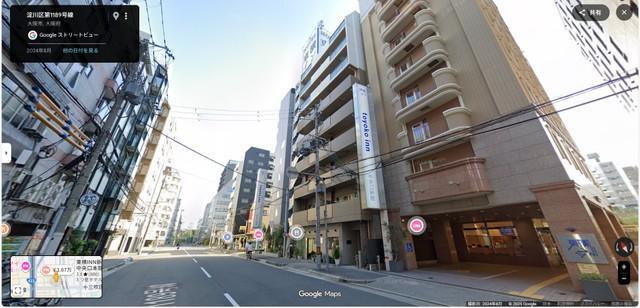 新大阪駅前の東横イン（Googleマップから引用）