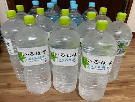 キャラ作りのために5日間かけて32リットルの水を飲みます（まじめさん提供）