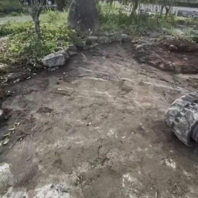 特に何もなかった庭ですが…／かずみさん（@ig.kazumi）提供