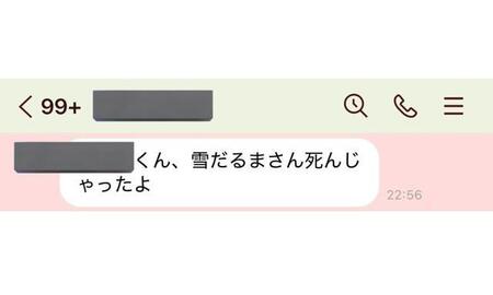 「雪だるまさん死んじゃったよ」 新潟のおばあちゃんから東京の孫へ　衝撃LINEに込められたユーモアと深い愛