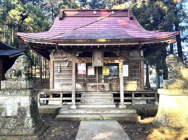 被害に遭ったのは、栃木県那珂川町にある延喜式内 三和神社。再建を目指している（手塚さん提供）