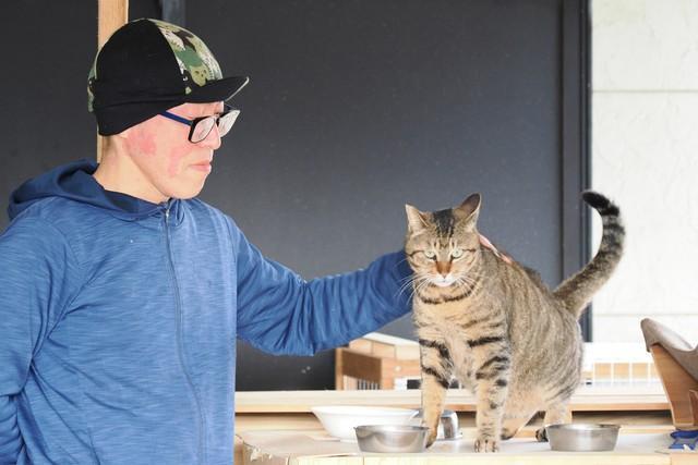 橋本さんは大の猫好き