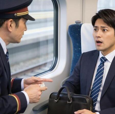 勝手に指定席に座る法的な罪とは　※この画像はAdobe Fireflyで作成したイメージです