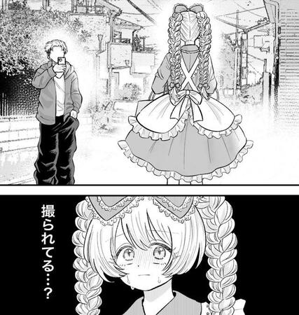 絶対に盗撮だ…どうしよう…（プードルさん提供）