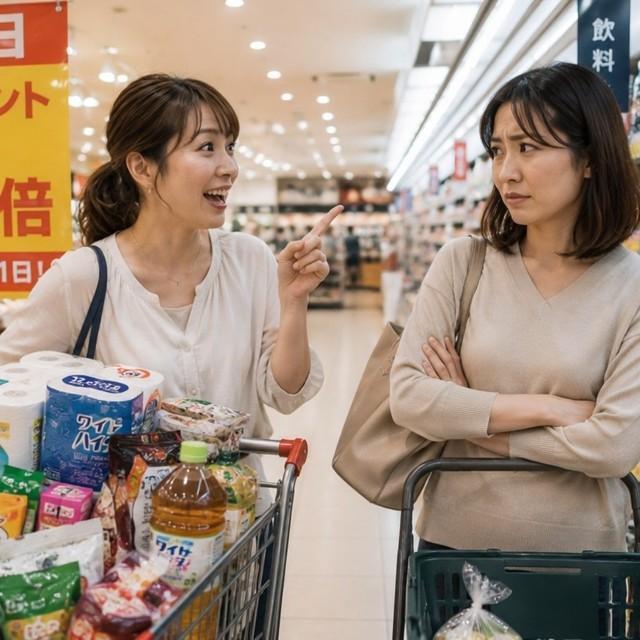 ポイント5倍デーに大量買いするのは損している？　※この画像はAdobe Fireflyで作成したイメージです