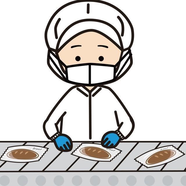 パン工場で働く人　※画像はイメージです（kizikizi/stock.adobe.com）