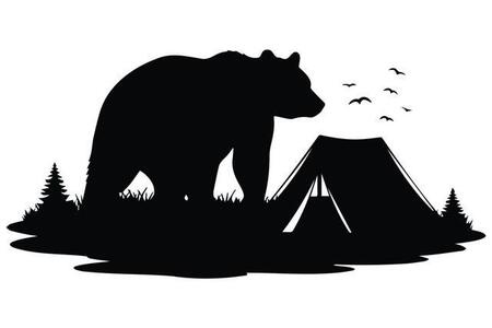 アウトドアを安全に楽しむためには事前のクマ対策が重要　※画像はAIによるイメージです（Hasan/stock.adobe.com）