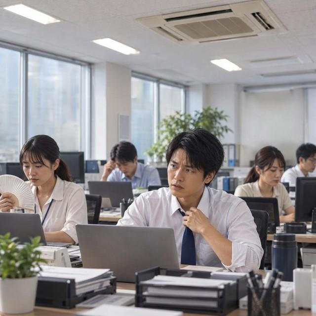 壊れたエアコンを放置はNG？　※この画像はAdobe Fireflyで作成したイメージです