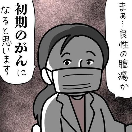 不穏な気配漂う乳腺外科検診（しろめちゃんさん提供）
