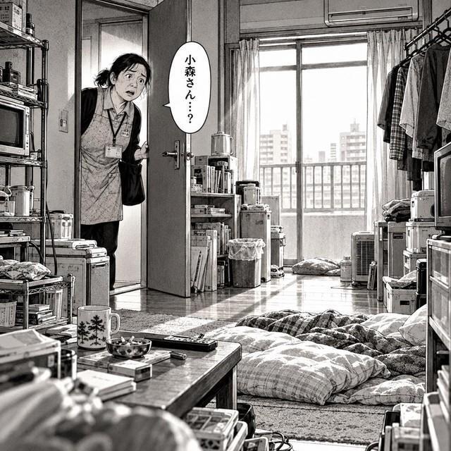 一人暮らしを続けていた男性が突然、自宅からいなくなりました（この画像はAIで作成したイメージです）
