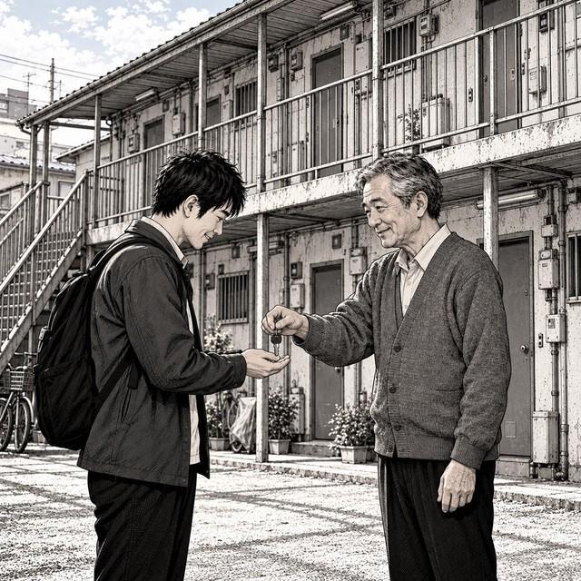 「人生をやり直したい」と語る男性に家を貸したが…（この画像はAIで作成したイメージです）