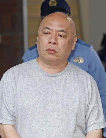 　臼田敦伸容疑者＝２０日午前