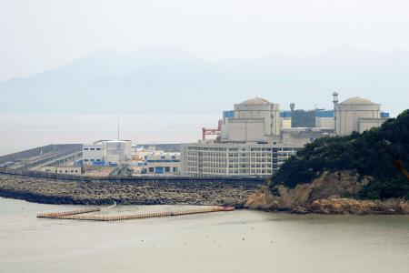 　中国福建省寧徳市の寧徳原発＝２０２４年３月（共同）