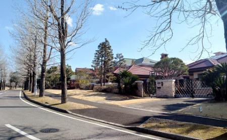 　プリンス・ホールディング・グループの幹部が住宅を購入した千葉市緑区あすみが丘の一角＝２月