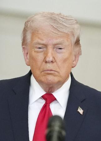 　トランプ米大統領（ゲッティ＝共同）
