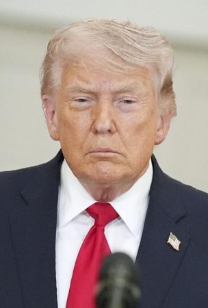 　トランプ米大統領（ゲッティ＝共同）