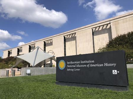 　スミソニアン米国歴史博物館＝２０２４年、ワシントン