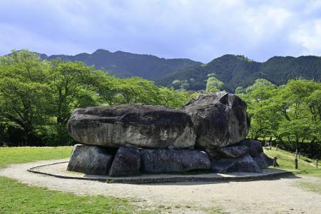 　奈良県明日香村の石舞台古墳