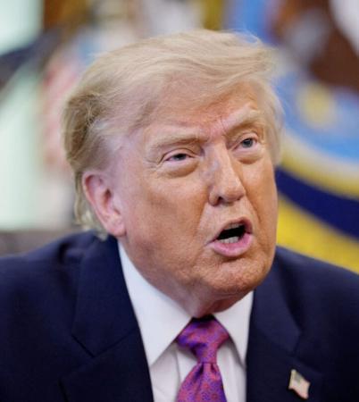 　トランプ米大統領（ゲッティ＝共同）