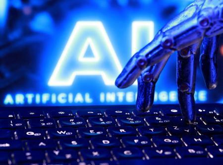 　人工知能（ＡＩ）のイメージ（ロイター＝共同）