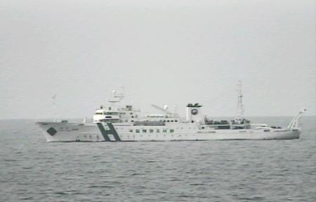韓国船がワイヤ投入　竹島南方、海保中止要請