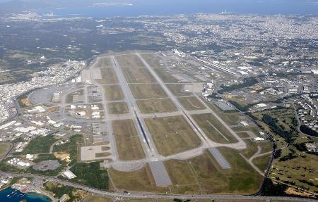 　沖縄県の米空軍嘉手納基地＝２０２３年１２月