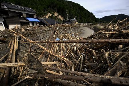 能登豪雨、４５３人なお避難　断水３千戸、停電も継続