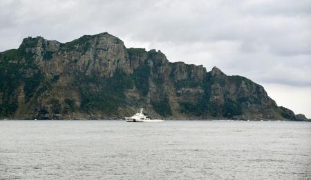 　沖縄県・尖閣諸島の魚釣島