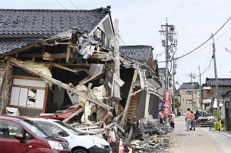 能登地震住宅被害１１万３千棟　豪雨でも１７００余り