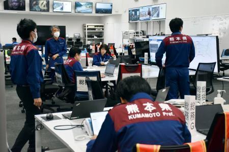 地震の新たな人的被害確認されず　熊本阿蘇地方の震度５強