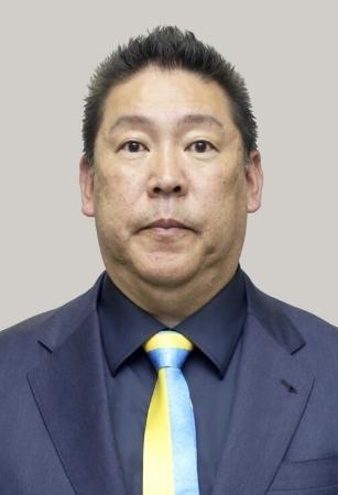 Ｎ党の立花孝志党首を起訴　故竹内元県議への名誉毀損罪