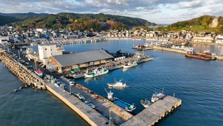 輪島港再興へ復旧懸命　隆起被害、漁獲量なお４割