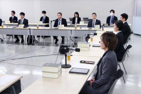 　「これからの刑事手続きに関する研究会」の初会合＝１９日午前、法務省