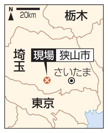 集団強盗、現金奪い逃走　埼玉・狭山、住人男性殴られけが