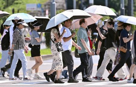 今夏も全国的に高温見通し　気象庁予報、早めの暑さ対策を