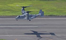 　陸上自衛隊の輸送機Ｖ２２オスプレイ