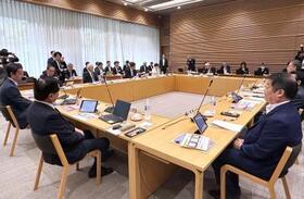 　東京都内で開かれた関東地方知事会の定例会合＝２６日午後