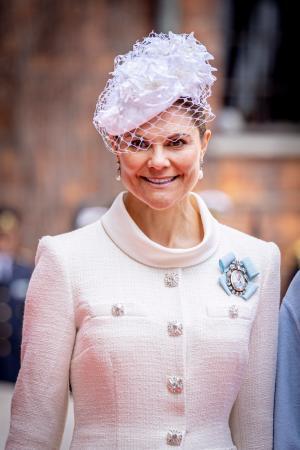 　スウェーデンのビクトリア王女＝４月、ストックホルム（ゲッティ＝共同）