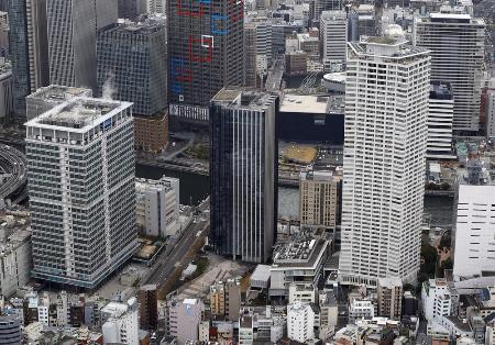 　大阪高検、地検などが入る大阪市福島区の合同庁舎（中央）