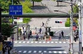 　東京・市谷の防衛省＝７日