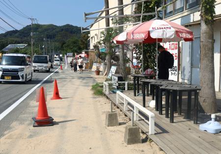 　３歳児死亡事故の現場＝１日午後、福岡市西区