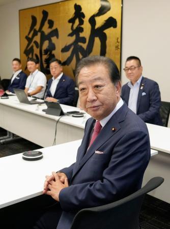 野田氏、維新勉強会に出席　枝野氏は国民との連携強調