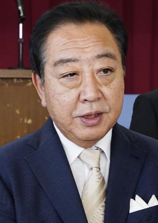 野田氏、金融所得課税の強化強調　法人税引き上げも