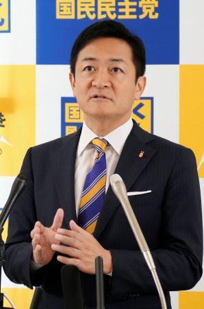 与野党一致なら反対の理由なし　玉木氏、企業・団体献金禁止巡り