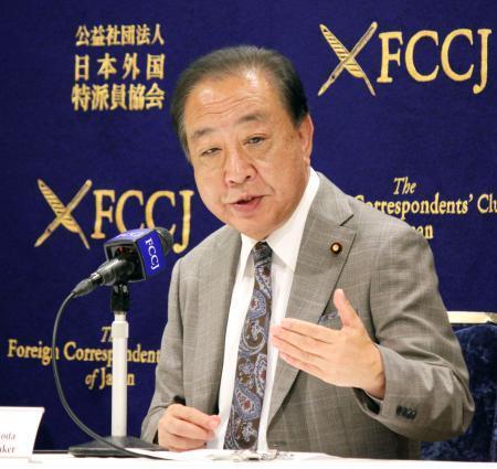 ガソリン減税、１１日提出へ　野田氏「衆院可決目指す」