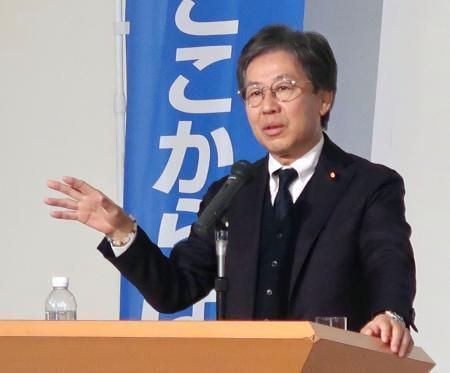 立民、中道勢力結集前向き　「公明と協議進めたい」